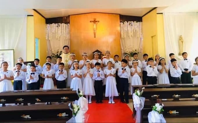 First Communion ceremony